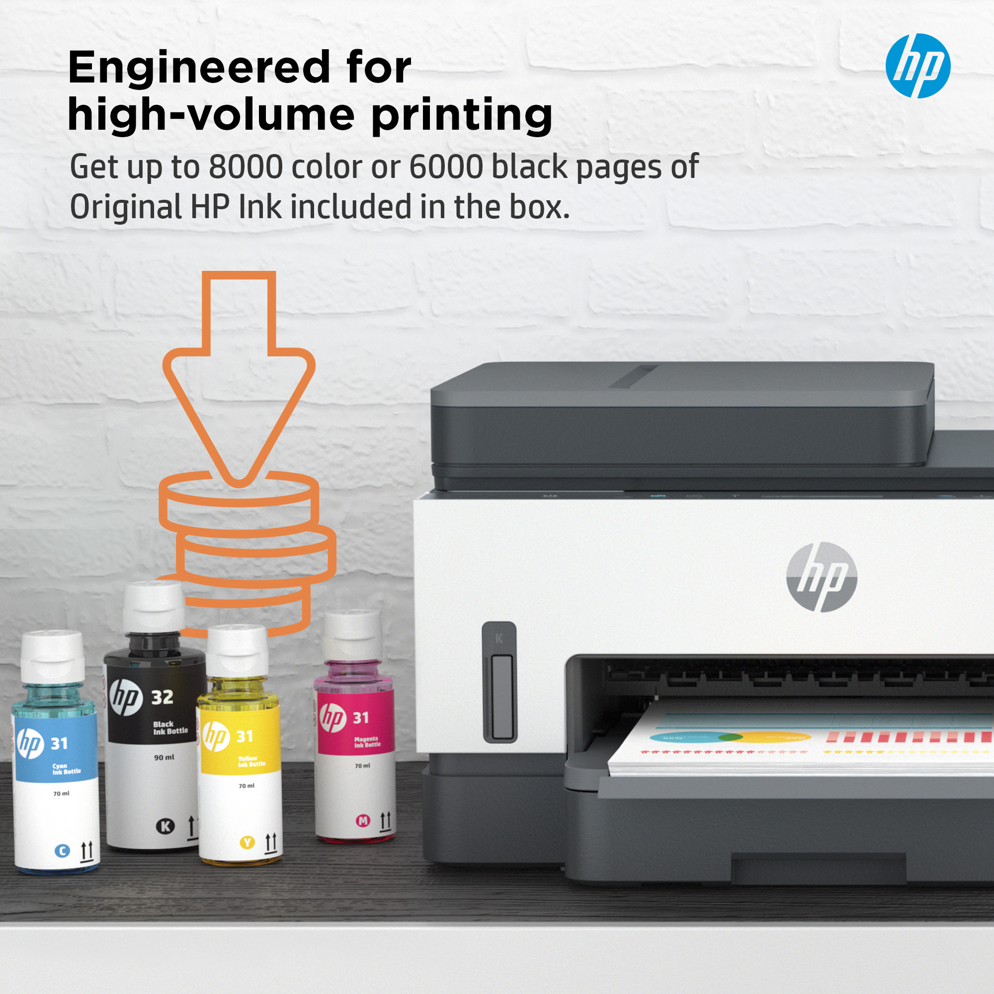 HP Smart Tank 7301 All-in-One Printer, AI-enabled - Image 3